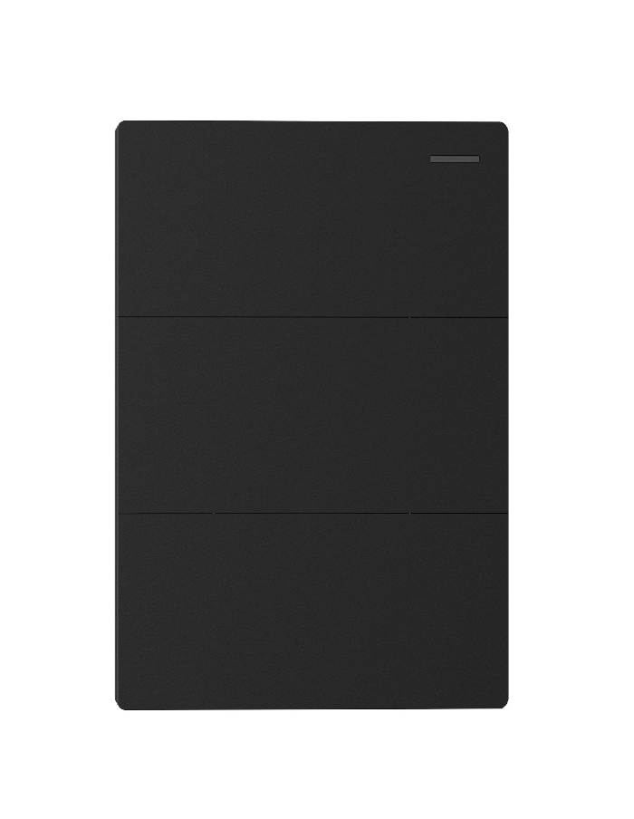 Llave 3 combinaciones Macroled Milan negro